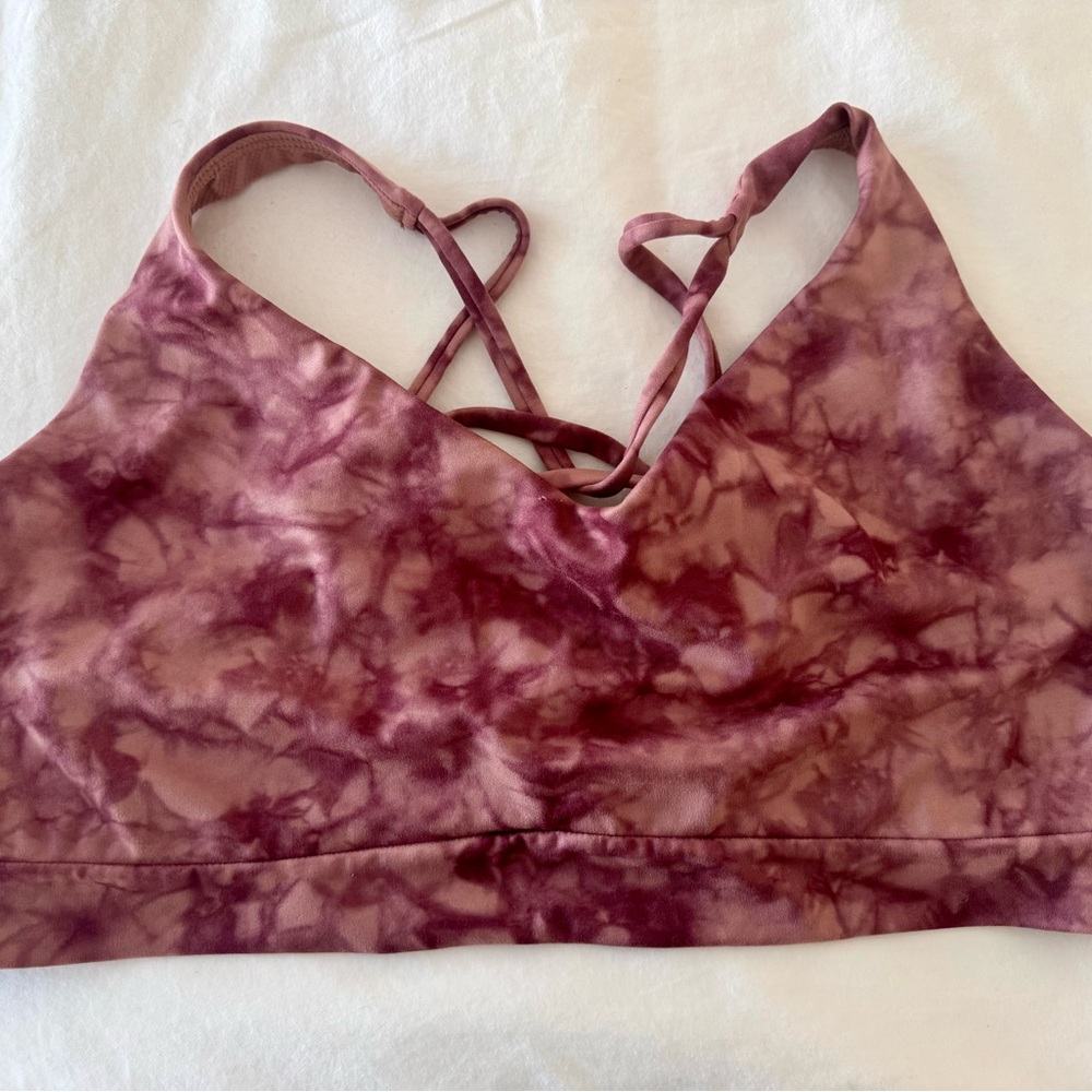 LIKE NEW Athleta Women's Solace Printed Bra 2X D-DD